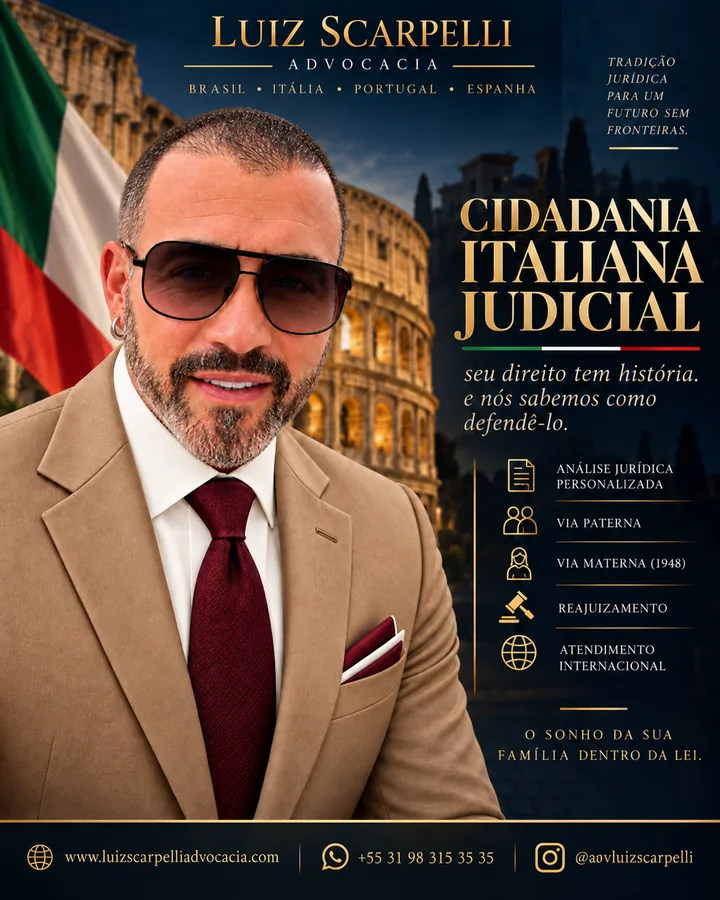 Luiz Scarpelli Advocacia: Cidadania Italiana Judicial